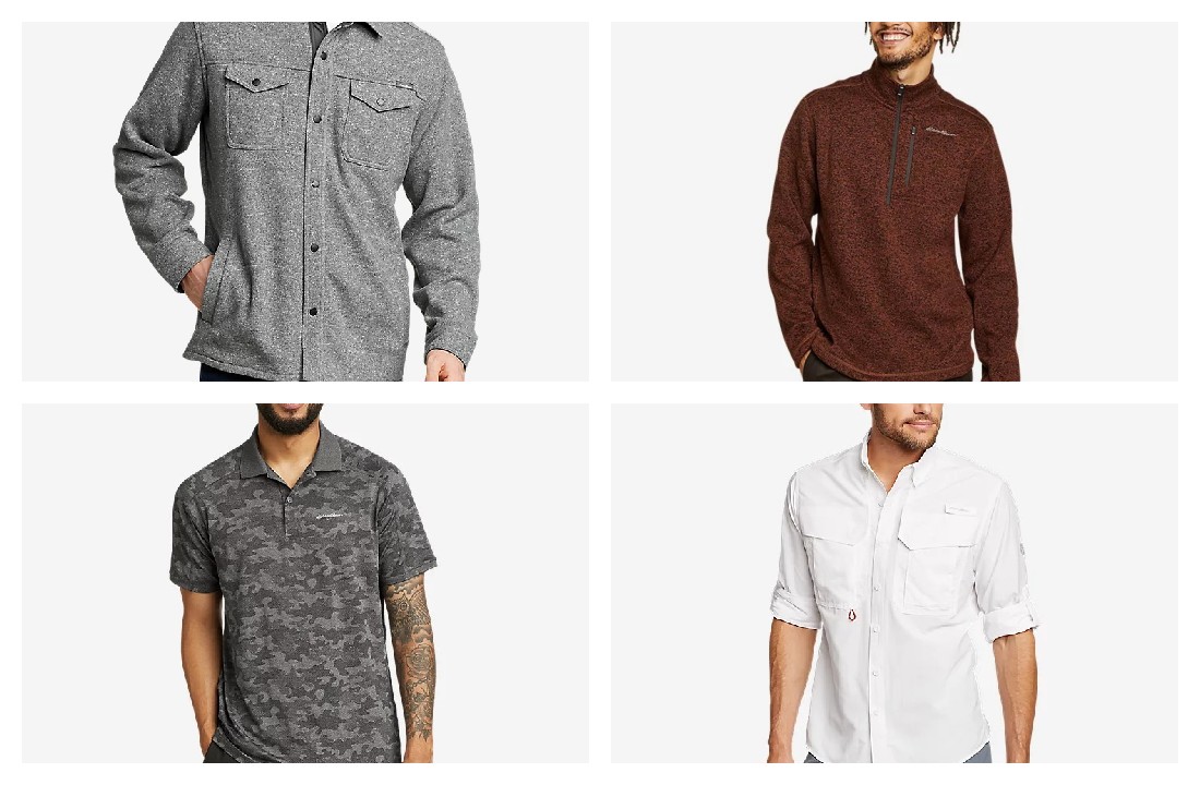 8 Must-Have Men’s Tops From Eddie Bauer